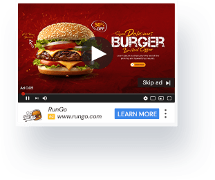 YouTube Burger Ad