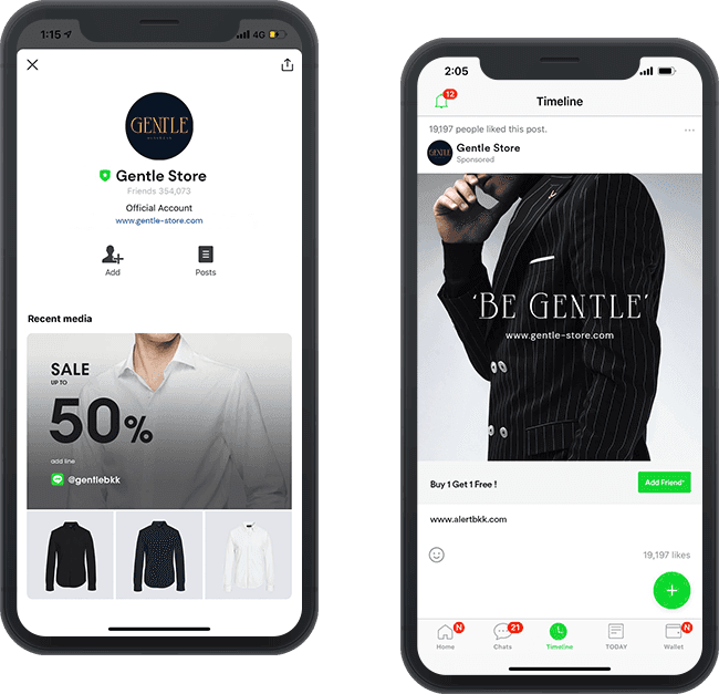 image on green background